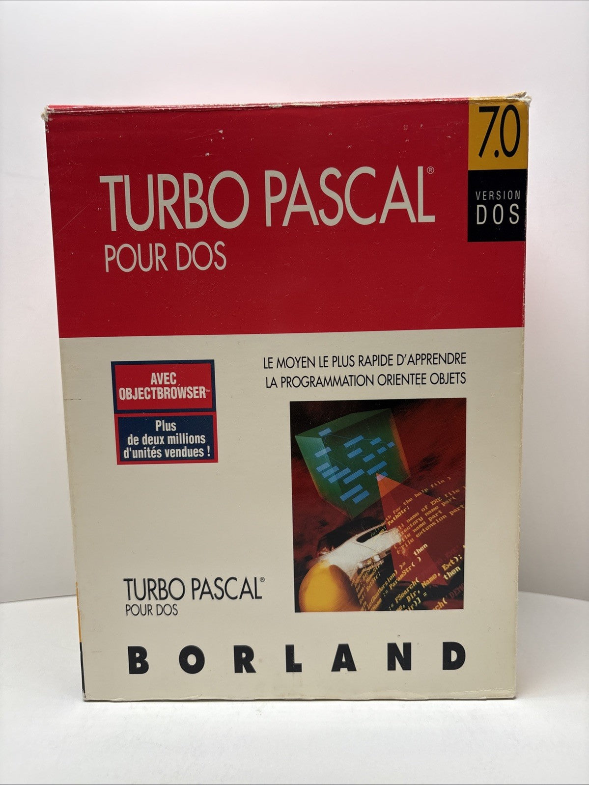 Borland Turbo Pascal 7.0 - Complete In Box - French Français