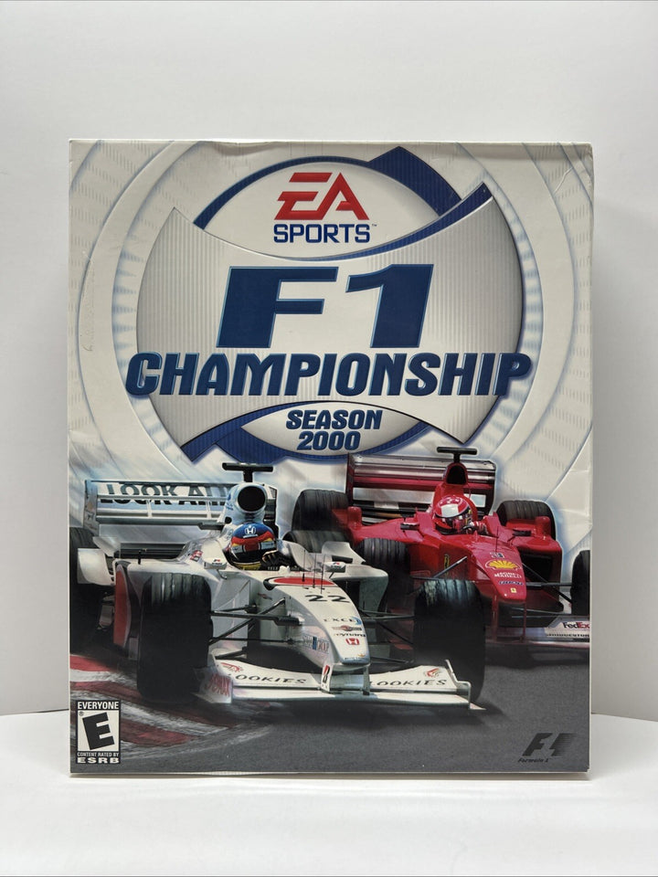 F1 CHAMPIONSHIP 2000 for PC, BIG BOX, 2000 EA SPORTS