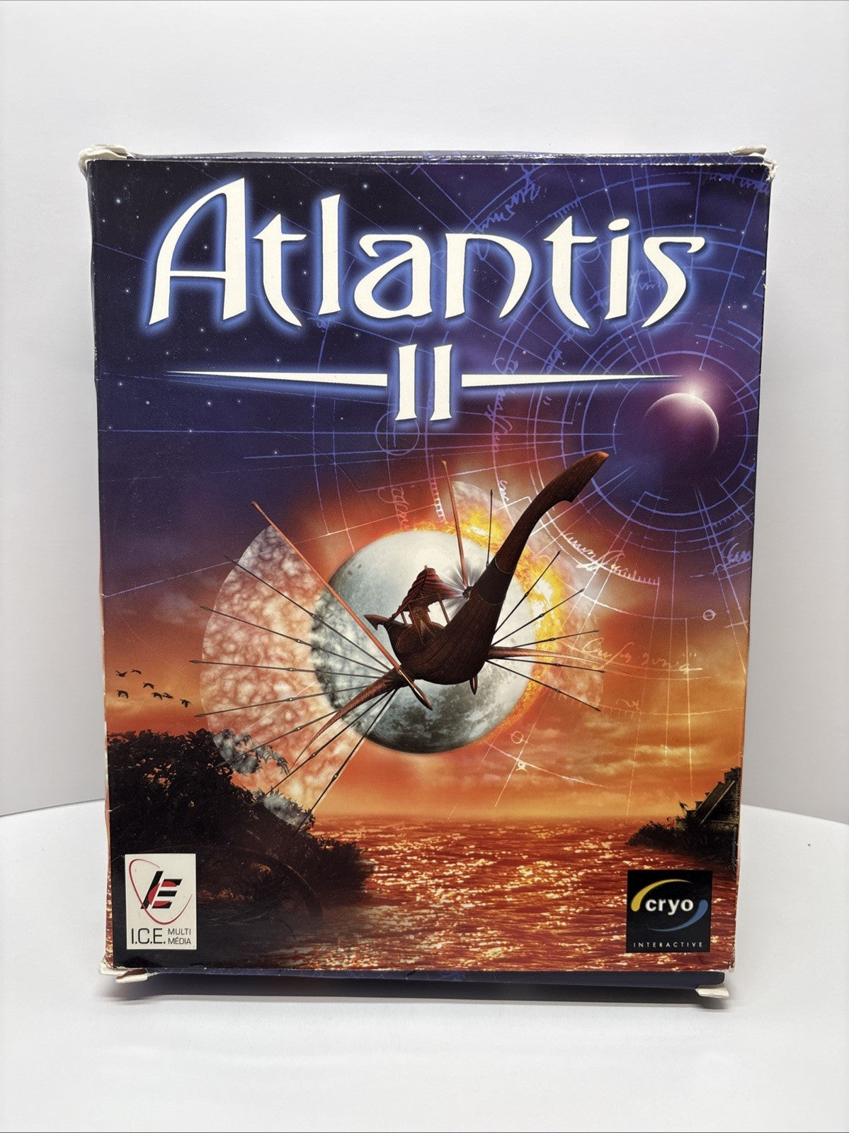 Atlantis II 2 (PC, 1999, CD-ROM) Big Box Complete French 4 disc