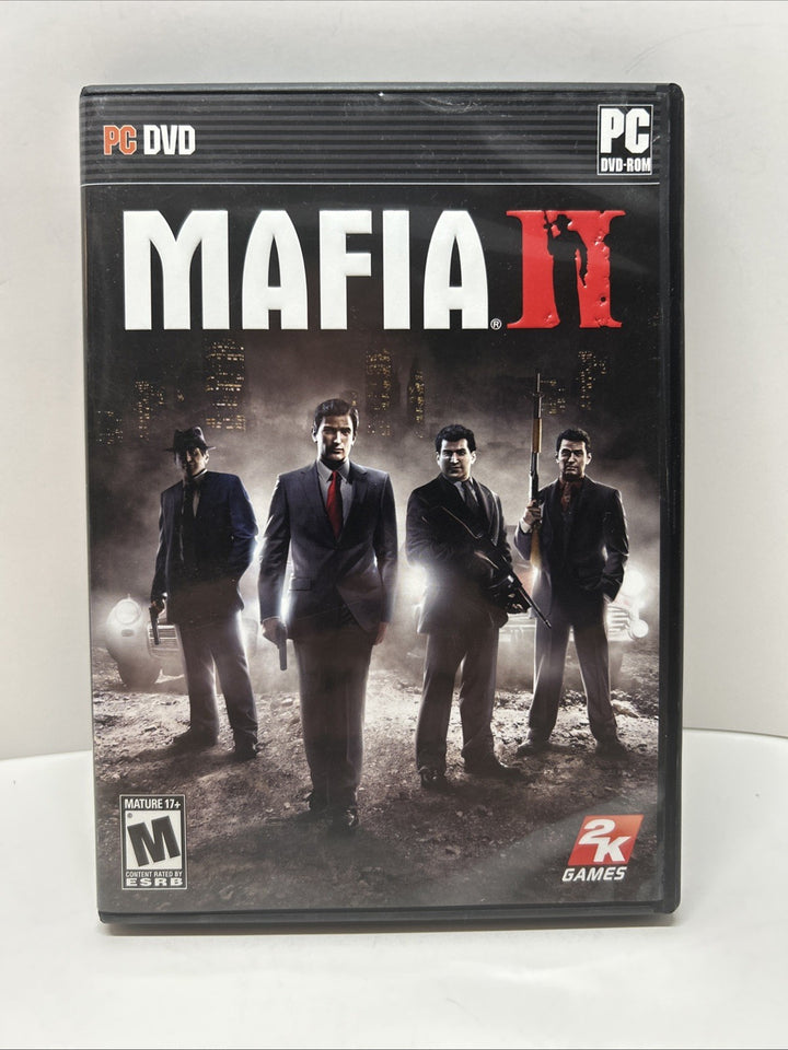 MAFIA 2 II (PC-DVD Game) 2K Games Complete With Manual and Map