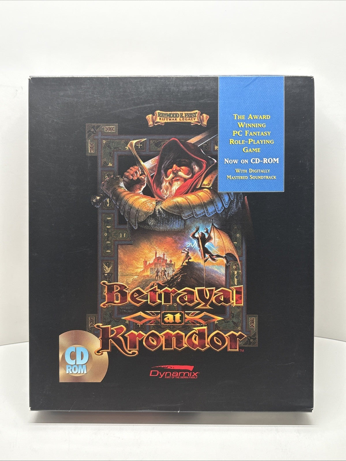 Betrayal at Krondor (1996) Big Box - CD-ROM - Dynamix - Sierra Originals