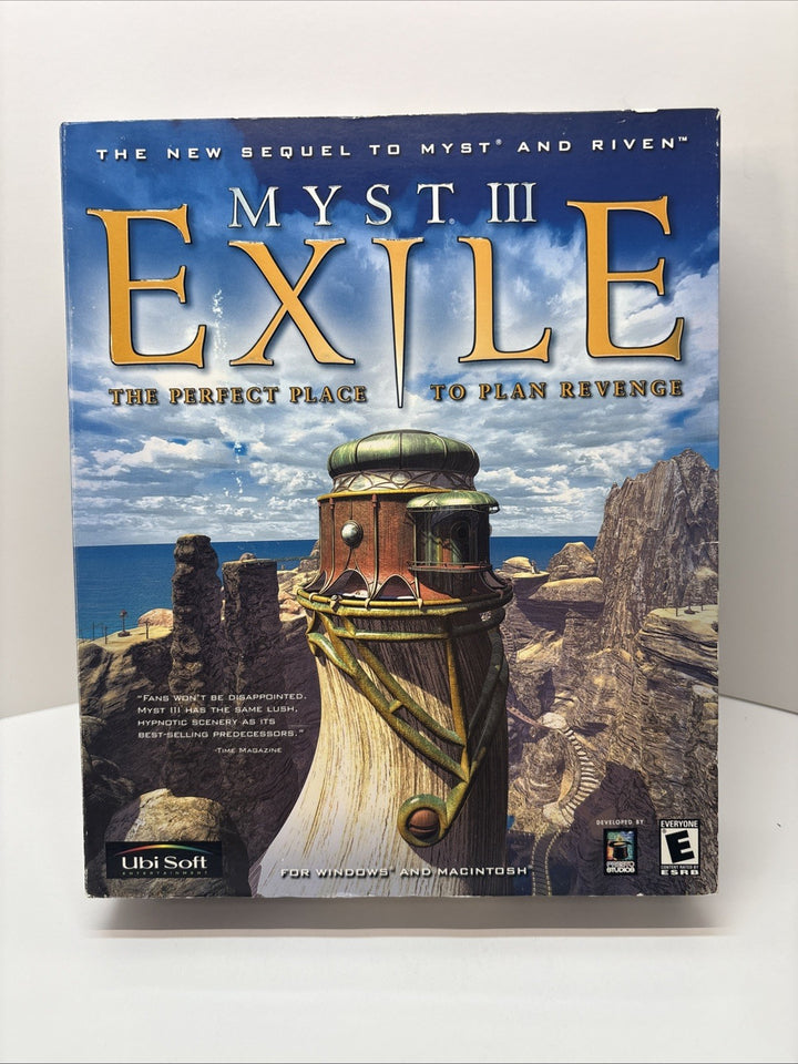 Myst III (3) Exile Big Box Edition Classic PC/MAC Game