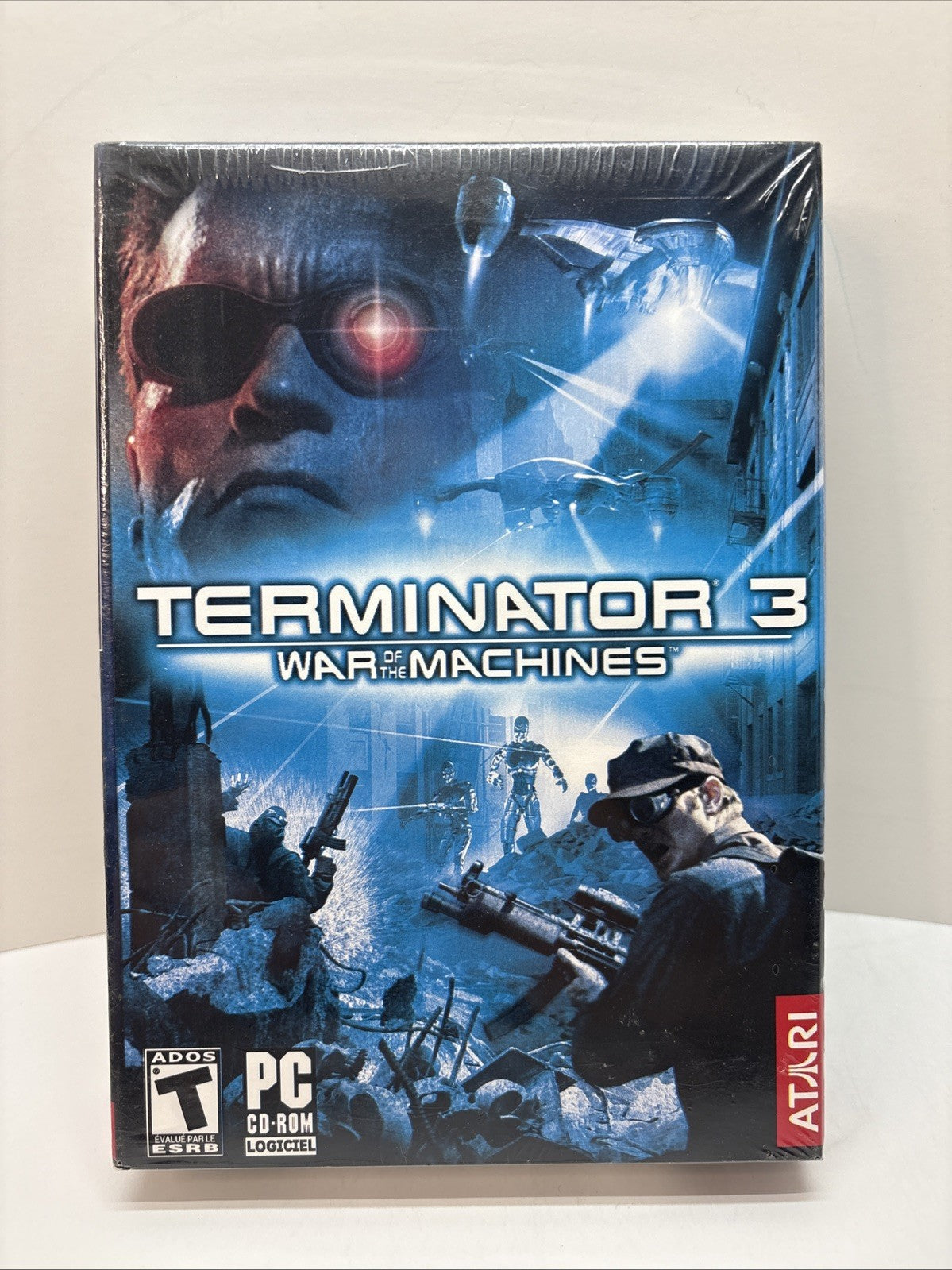 Terminator 3 War Of The Machines PC CD-ROM 2003 Atari Teen (Sealed) New