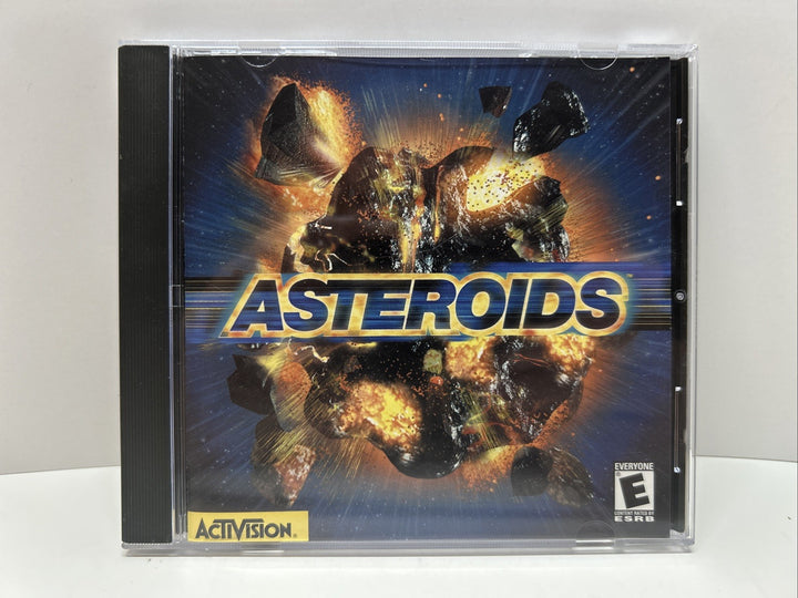 Asteroids (Windows PC, 1998) CIB Complete VG Activision Computer Game