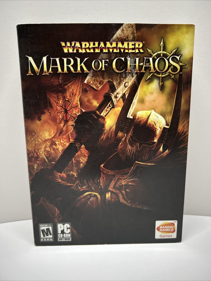 Warhammer mark of chaos Battle March (PC GAME) Small Box