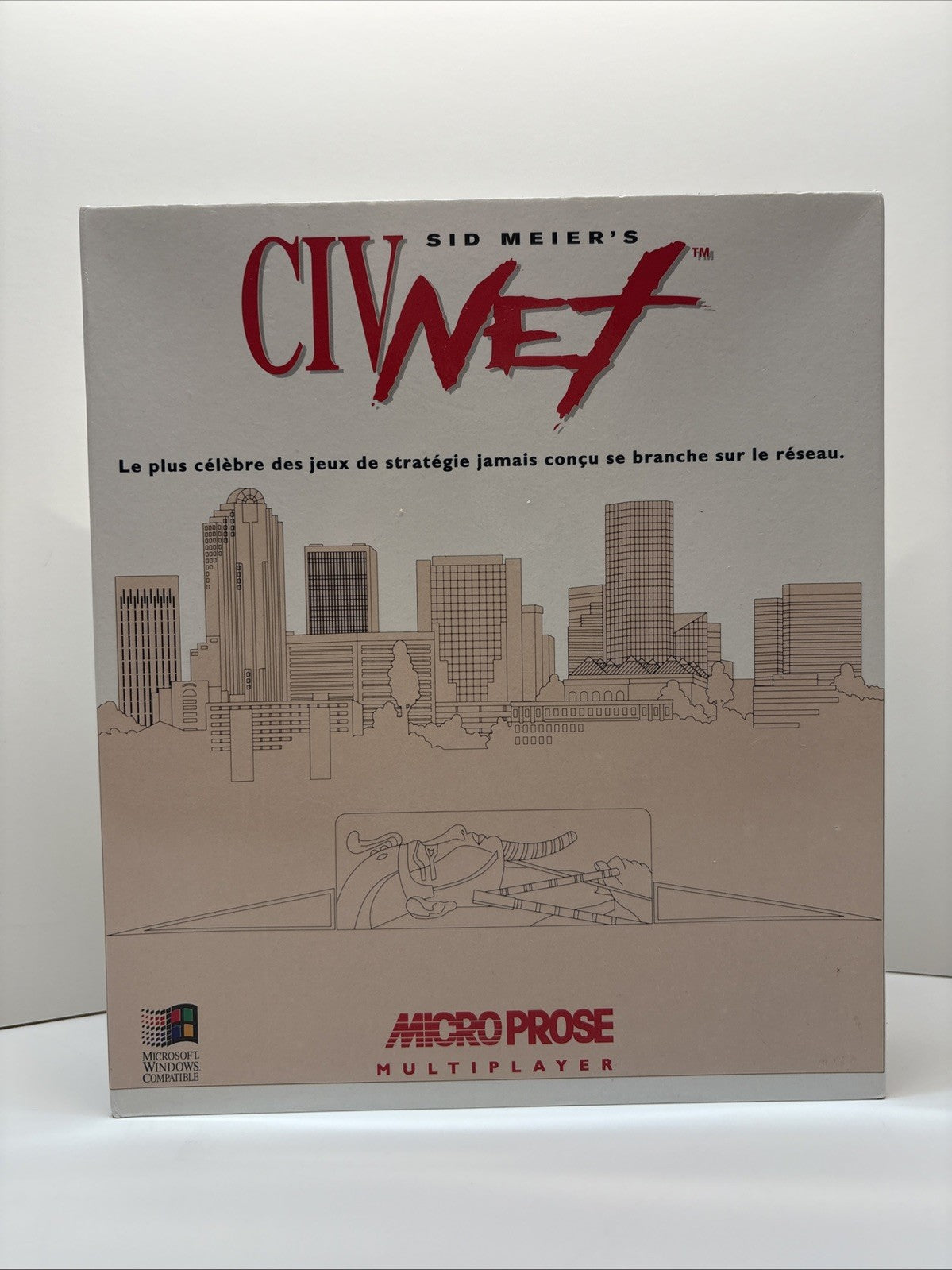 Sid Meier's CIVNET (PC, 1995) Big Box CIB French Français