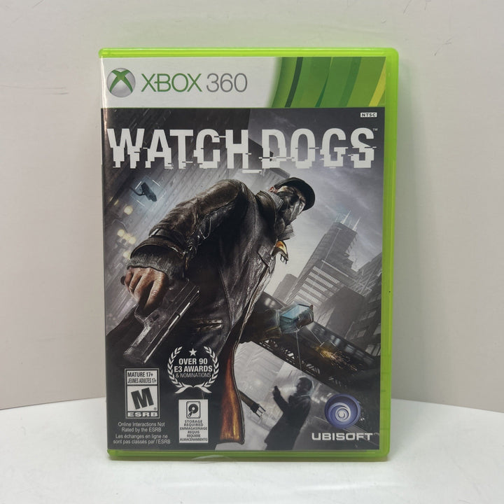 Watch Dogs Xbox 360 Complete 2 Discs Game With Manual
