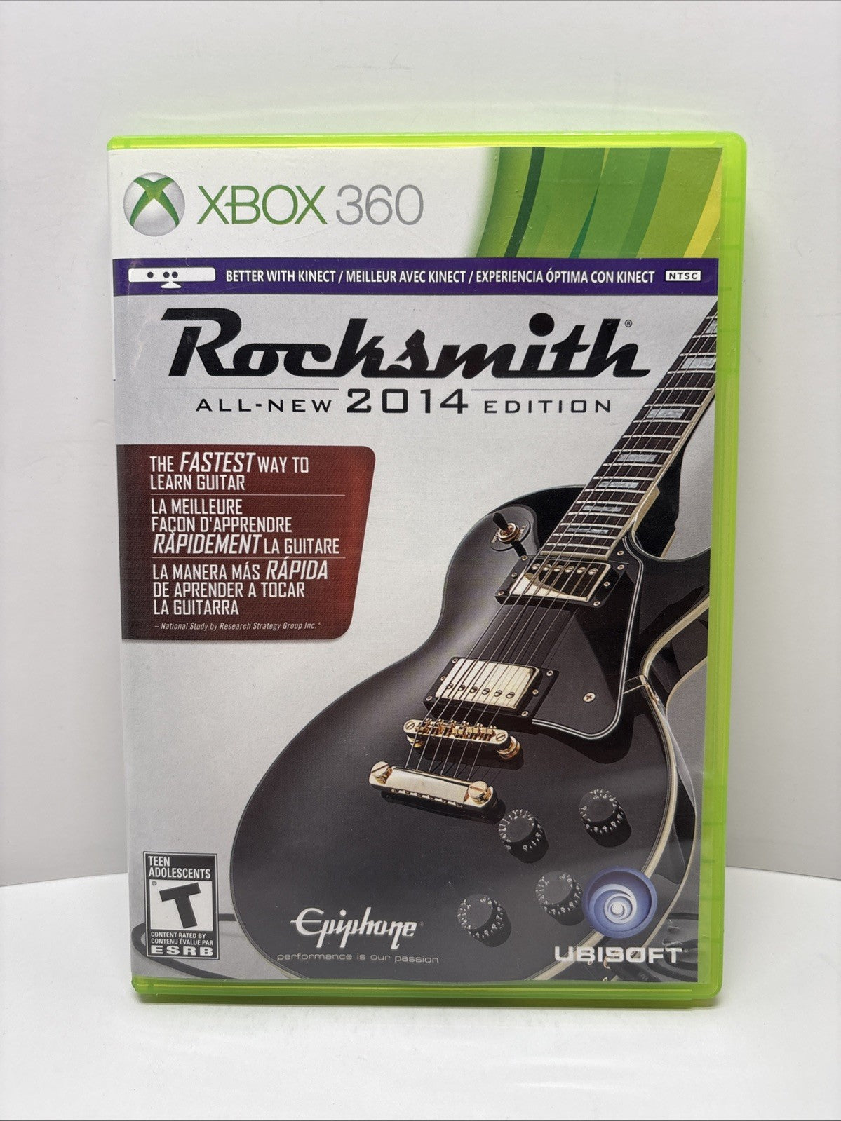 Rocksmith 2014 Edition (Microsoft Xbox 360, 2014) Complete CIB