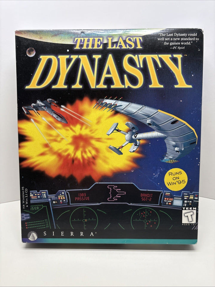 The Last Dynasty (PC, 1995) Sierra Big Box Windows 95 CD-ROM CIB