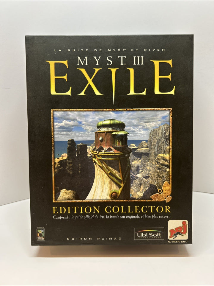 MYST III EXILE EDITION COLLECTOR PC MAC BIG BOX - Complete - French Français