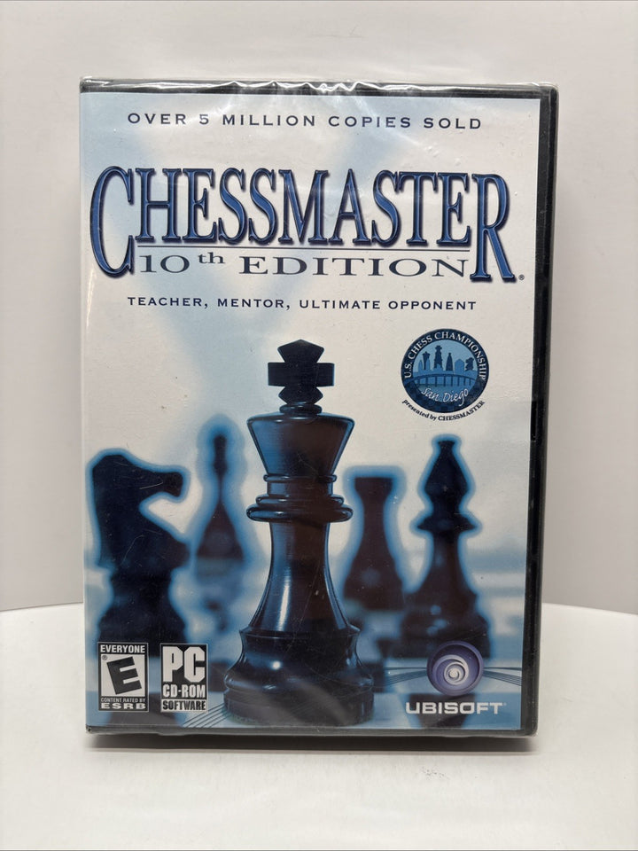 Chessmaster: 10th Edition (2004) PC CD-ROM - New Sealed