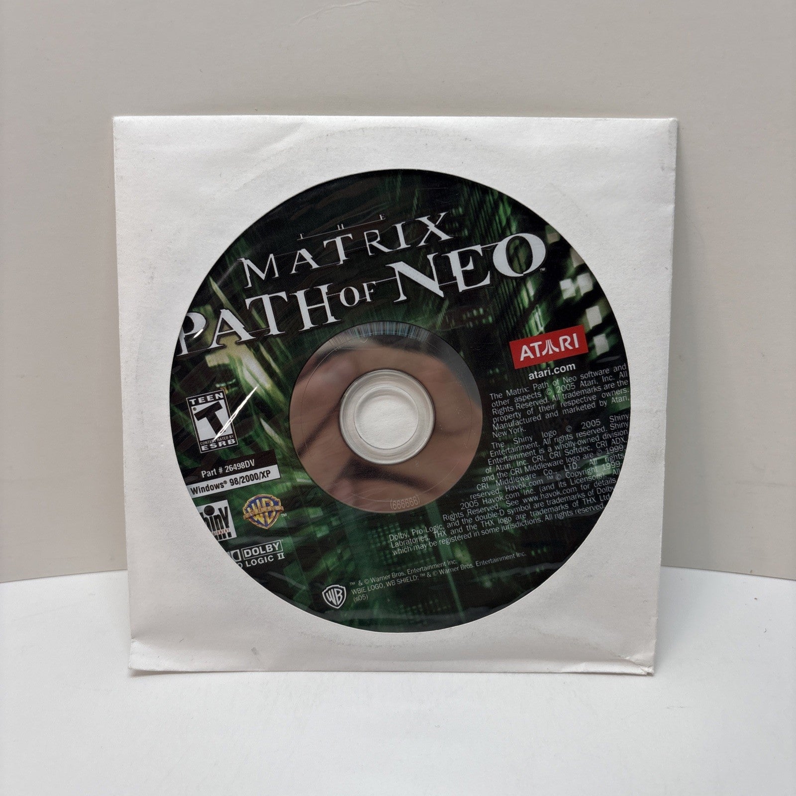 The Matrix Path of Neo (PC DVD-ROM) PC Disc Only