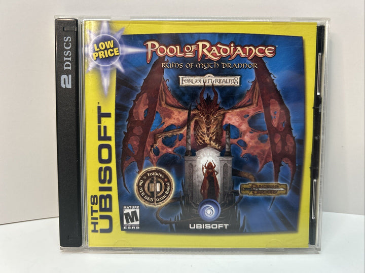 Pool of Radiance: Ruins of Myth Drannor - PC Forgotten Realms Ubisoft Windows95