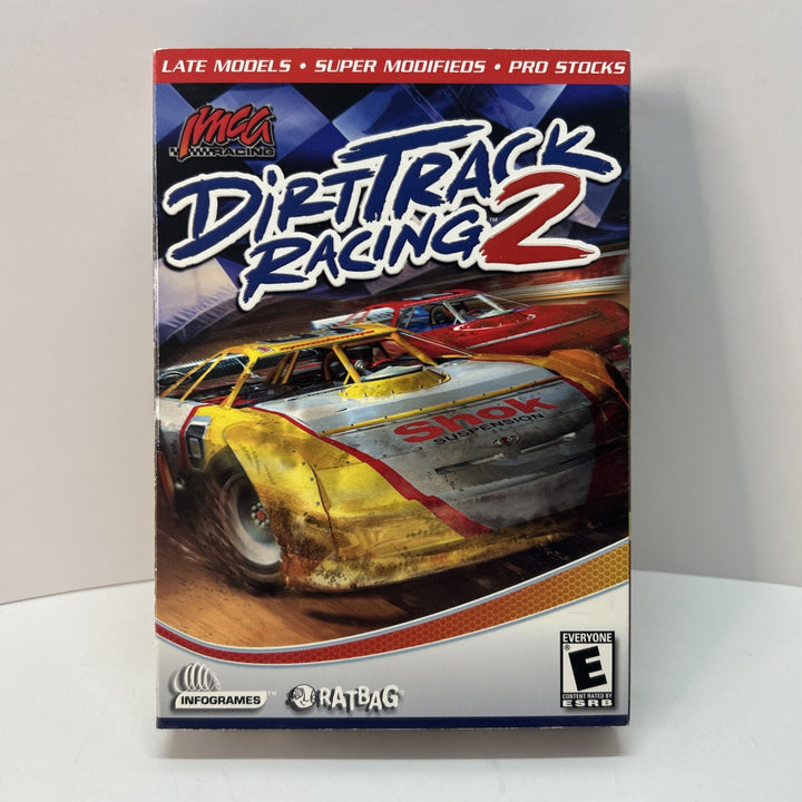 Dirt Track Racing 2 PC Game Small Box (2002)