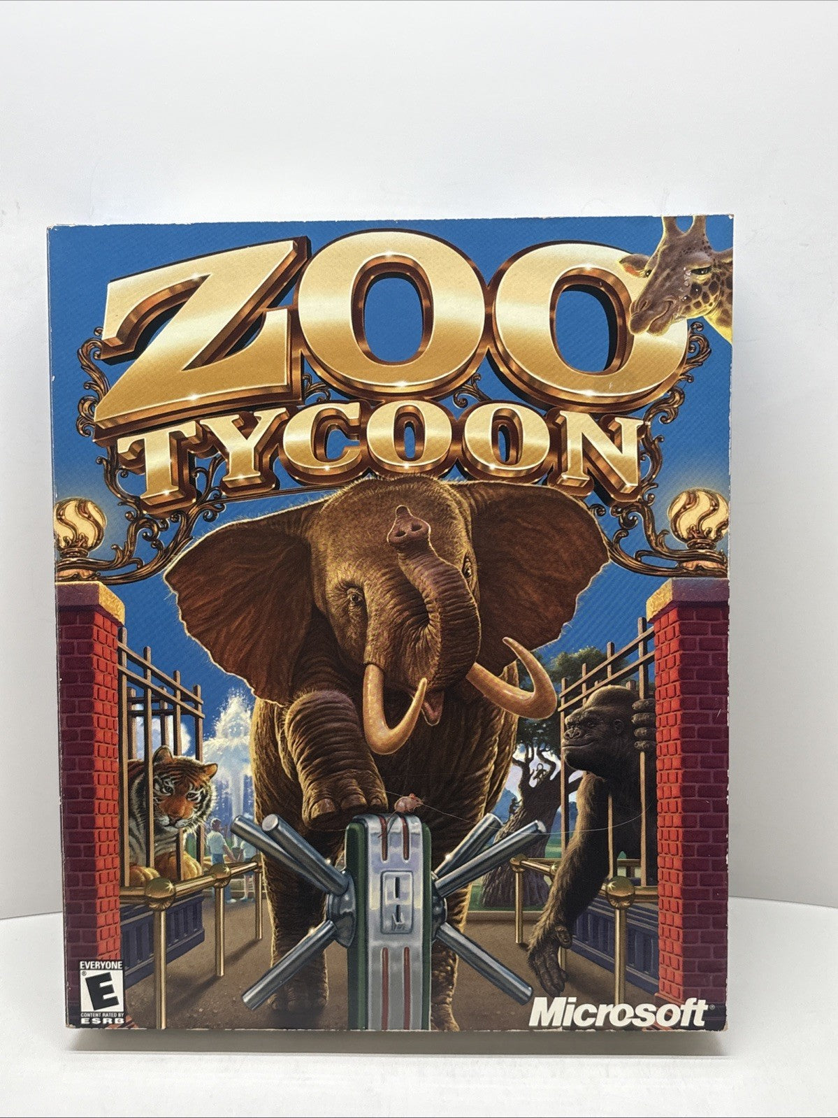 Zoo Tycoon (PC, 2001) PC CD-ROM Big Box Complete CIB