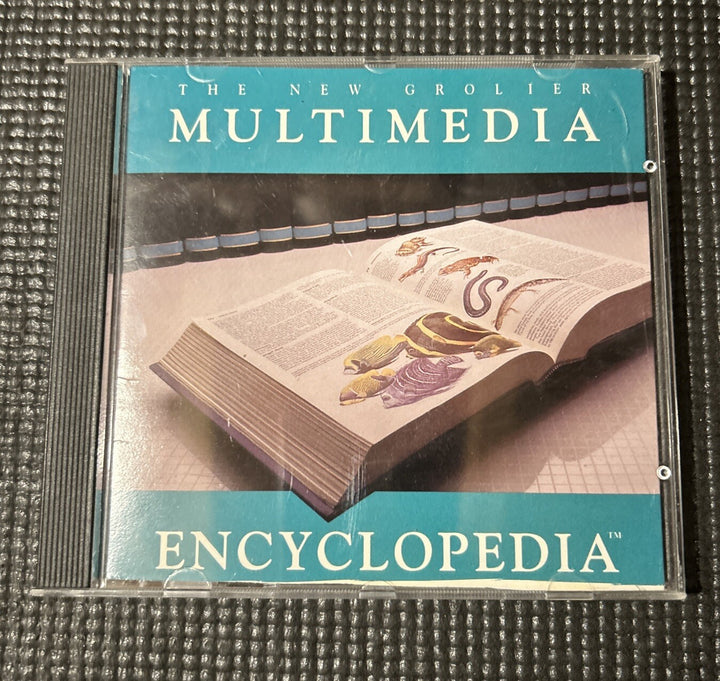 The New Grolier Multimedia Encyclopedia Software 1993