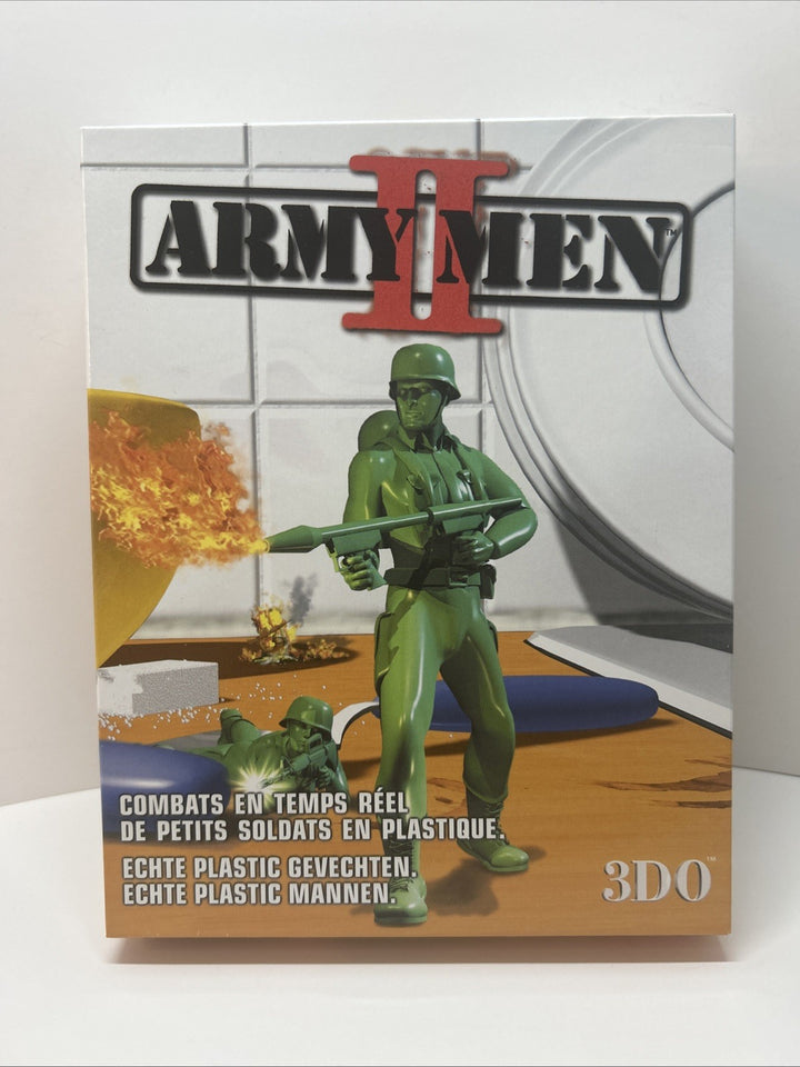 Army Men II 2 (PC, 1999) CIB BIG BOX - French Dutch Version