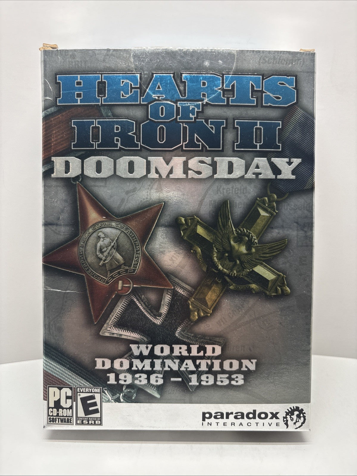 Hearts of Iron II: Doomsday (2006) PC CD-ROM