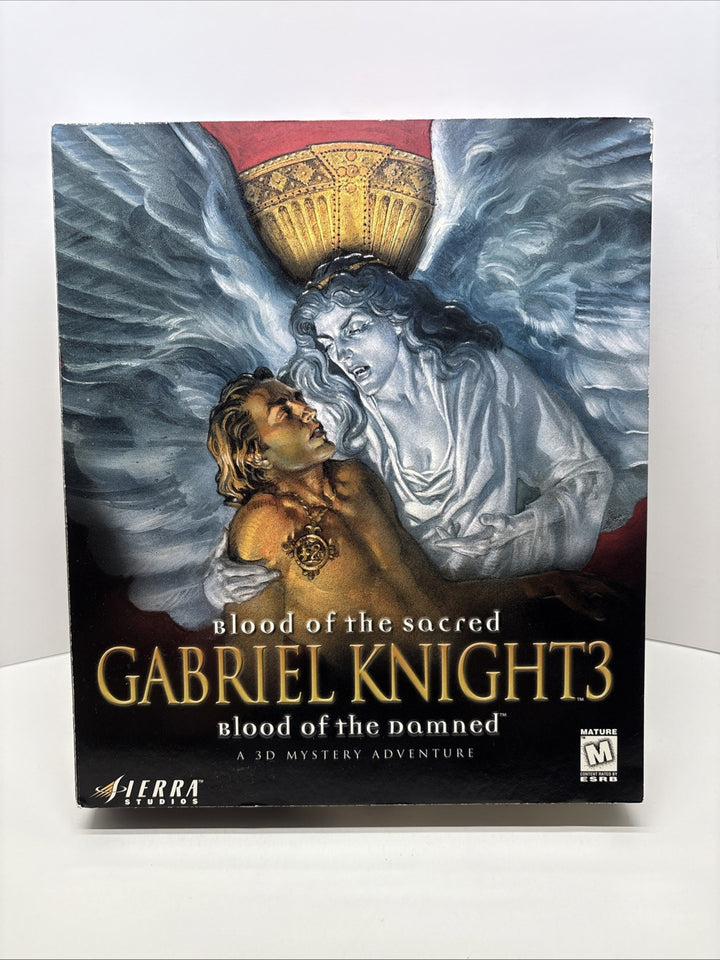 Gabriel Knight 3: Blood of the Sacred, Blood of the Damned (PC, 1999) Big Box