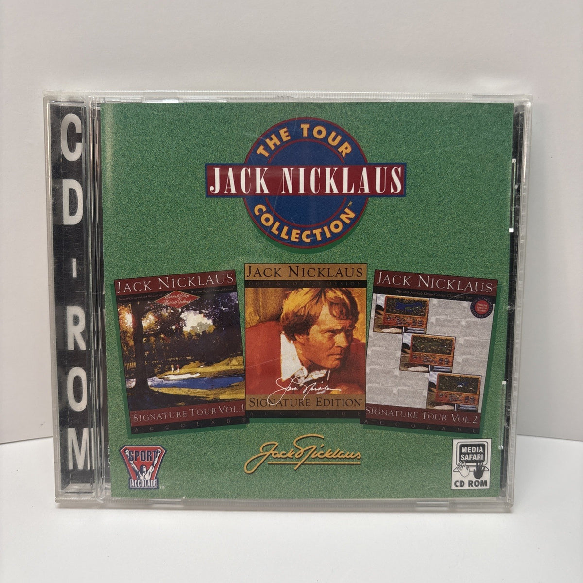 Jack Nicklaus: The Tour Collection (PC, 1995) Windows 95 CD-Tom Computer Game