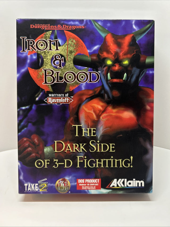 Iron and Blood Warriors of Ravenloft AD&D PC Big Box