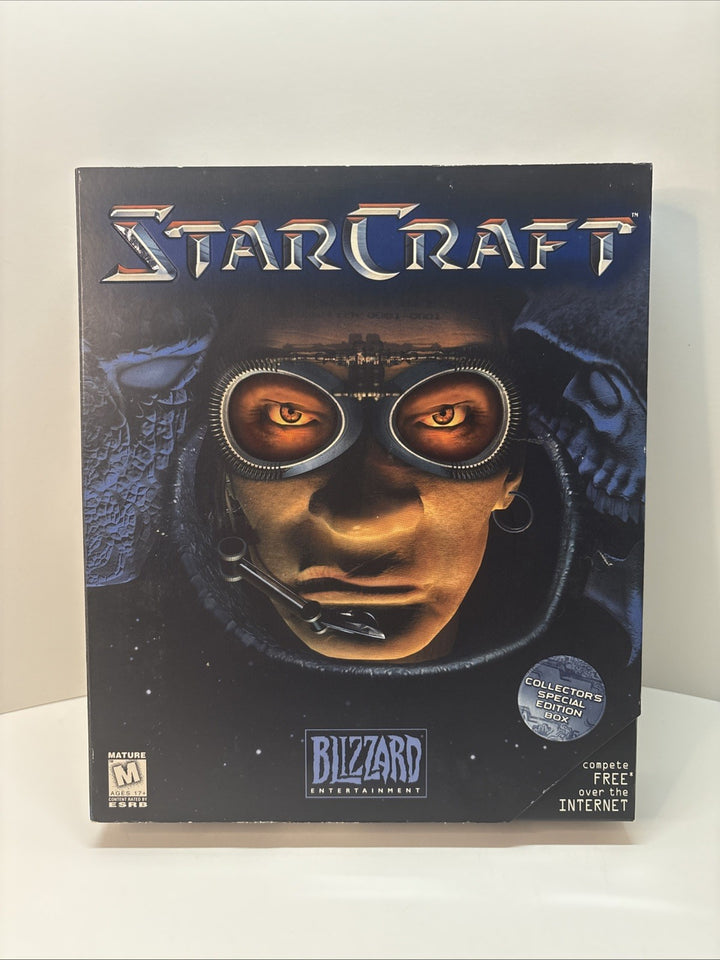Starcraft Special Edition Big Box Terran Cover - See Pictures - No Notepad
