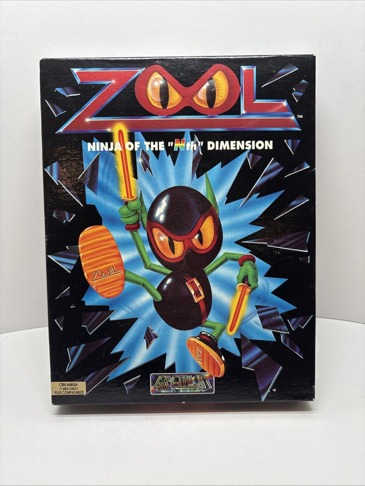 Zool: Ninja of the "Nth" Dimension for Commodore Amiga - with Poster and Sticker