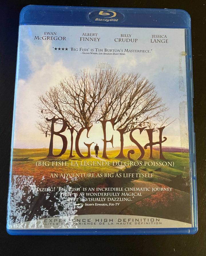 Big Fish (Bluray, 2007, OOP, Tim Burton, Ewan McGregor) Canadian