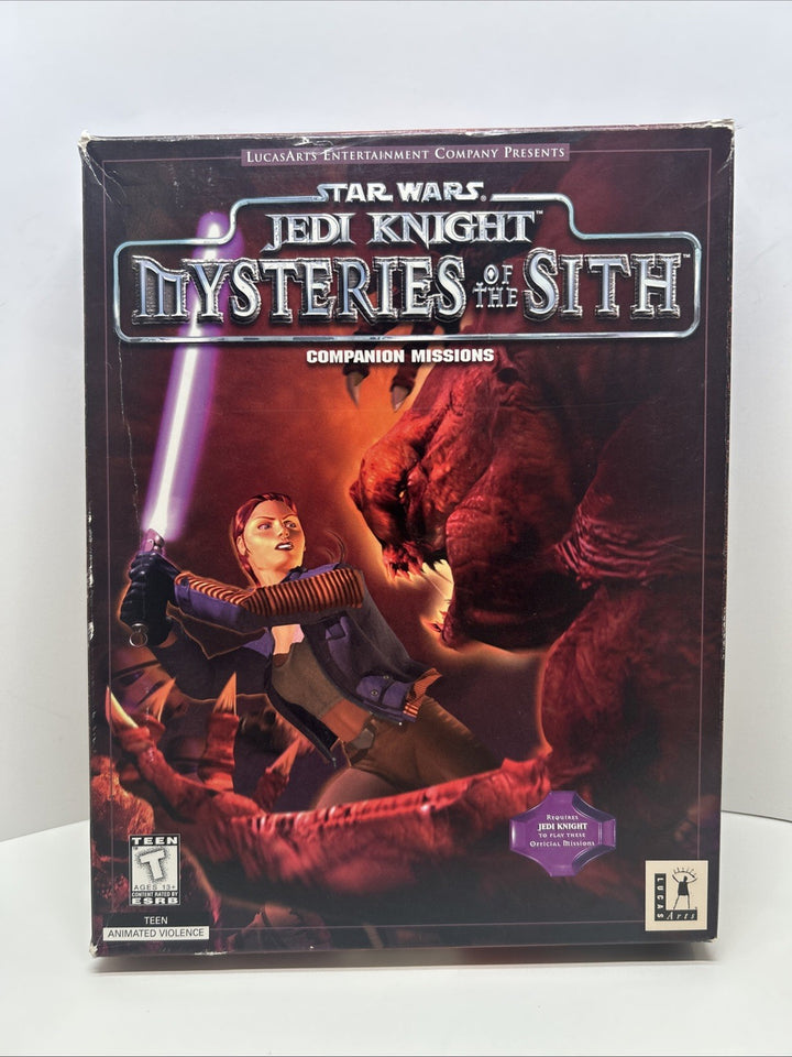 Star Wars Jedi Knight: Mysteries Of The Sith Companion Missions PC Big Box