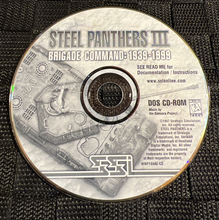SSI - Steel Panthers 3 - Brigade Command 1939-1999- Disc Only