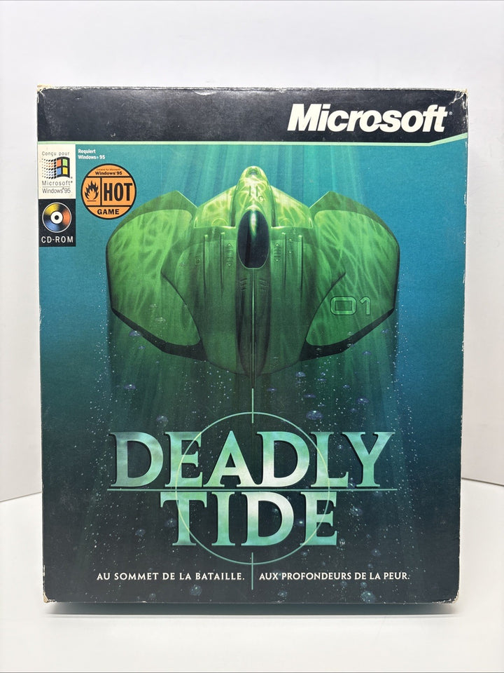 Deadly Tide (PC, 1996) - Big Box - Microsoft - French Français