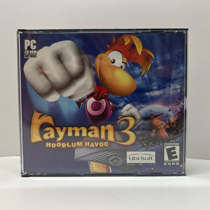 Rayman 3 Hoodlum havoc Ubisoft 3-disc pc game set