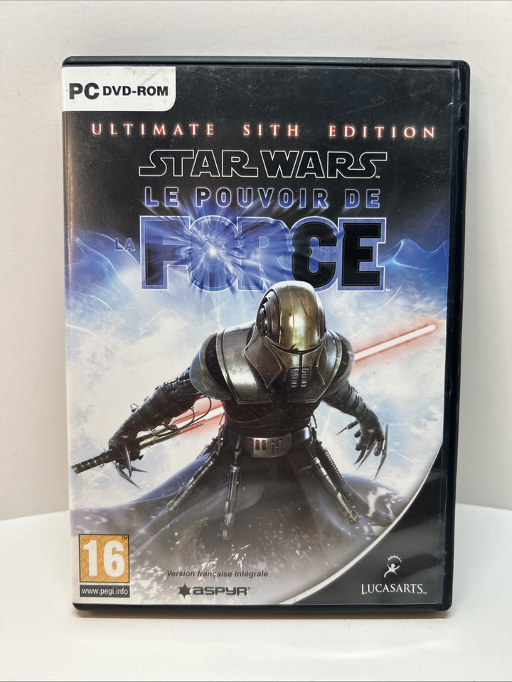 Star Wars Le Pouvoir De La Force Ultimate Sith Edition - PC - FR - Avec Notice