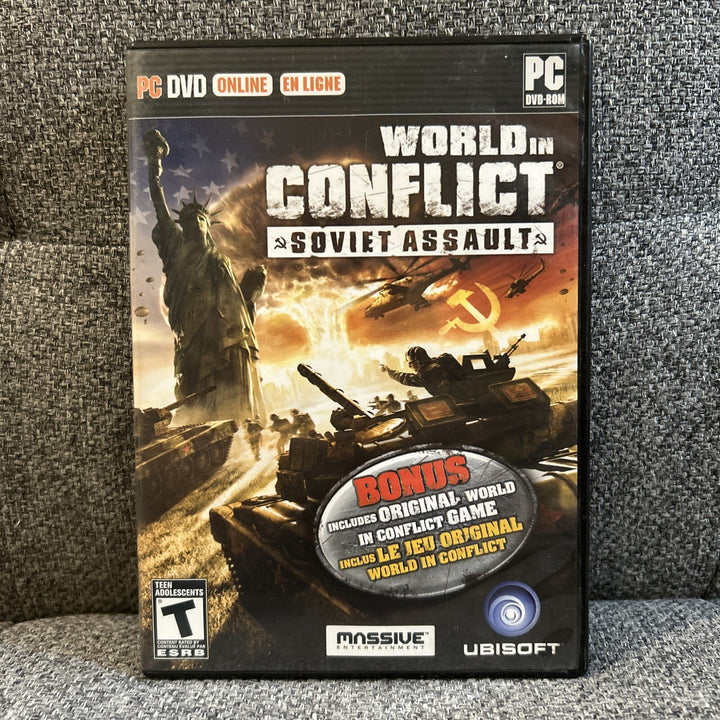 World in Conflict: Soviet Assault (PC, 2009) DVD