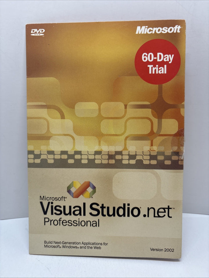 Microsoft Visual Studio .Net Professional 2003 60 Day Trial (code may be used)