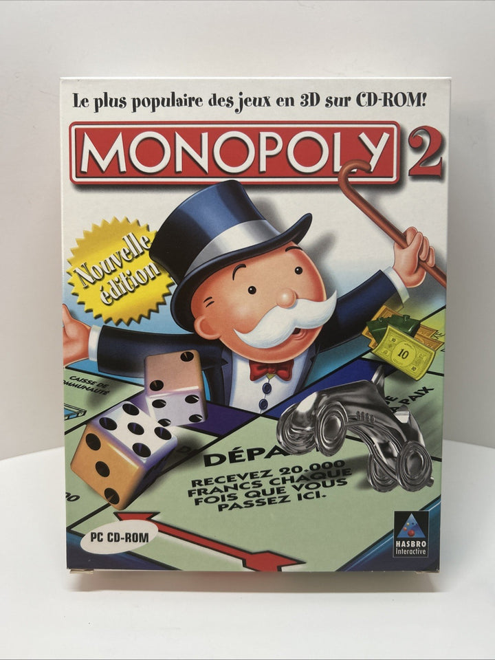 Monopoly 2 Nouvelle Édition (1999) PC CD-ROM - French Français
