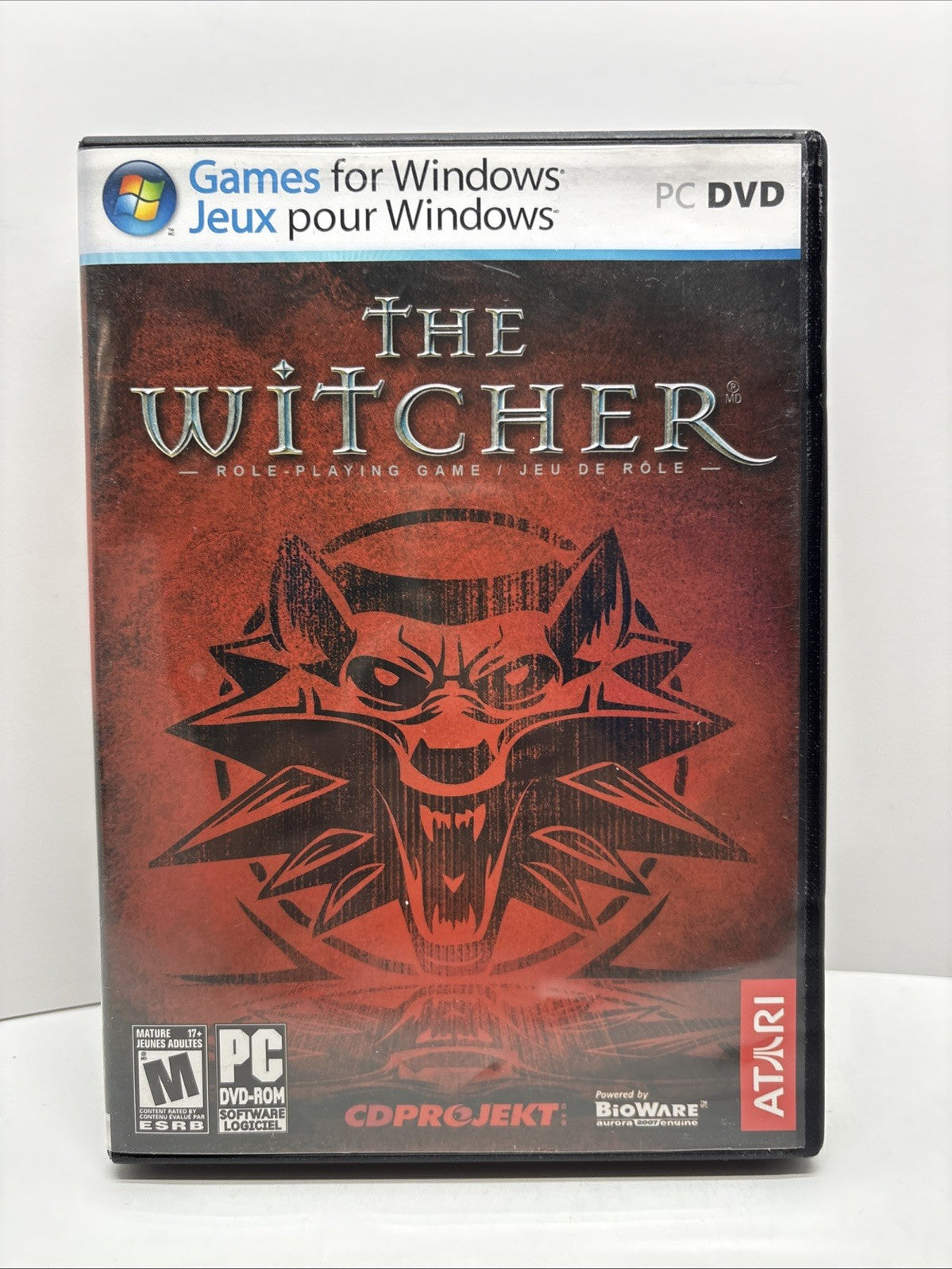 The Witcher (2007) PC DVD ROM Includes Manual