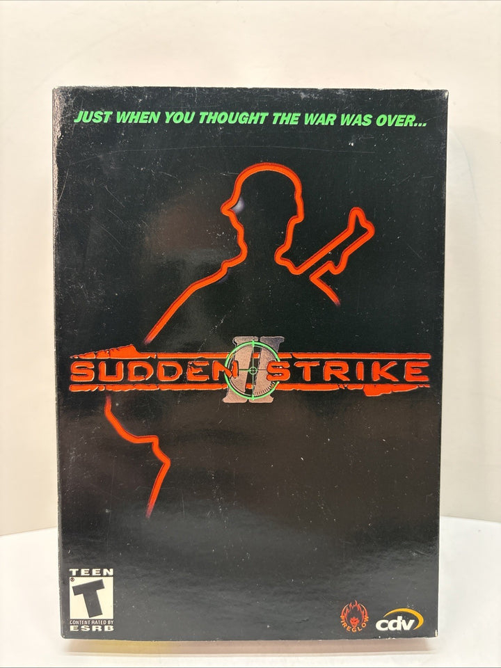Sudden Strike II (PC CD-ROM Video Game 2002) CDV Big Box Complete
