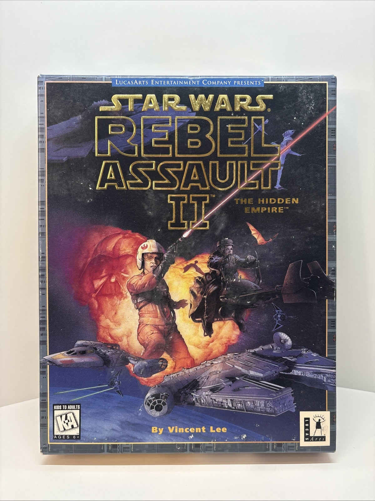 Star Wars Rebel Assault 2 PC CD-ROM Big Box No Manual