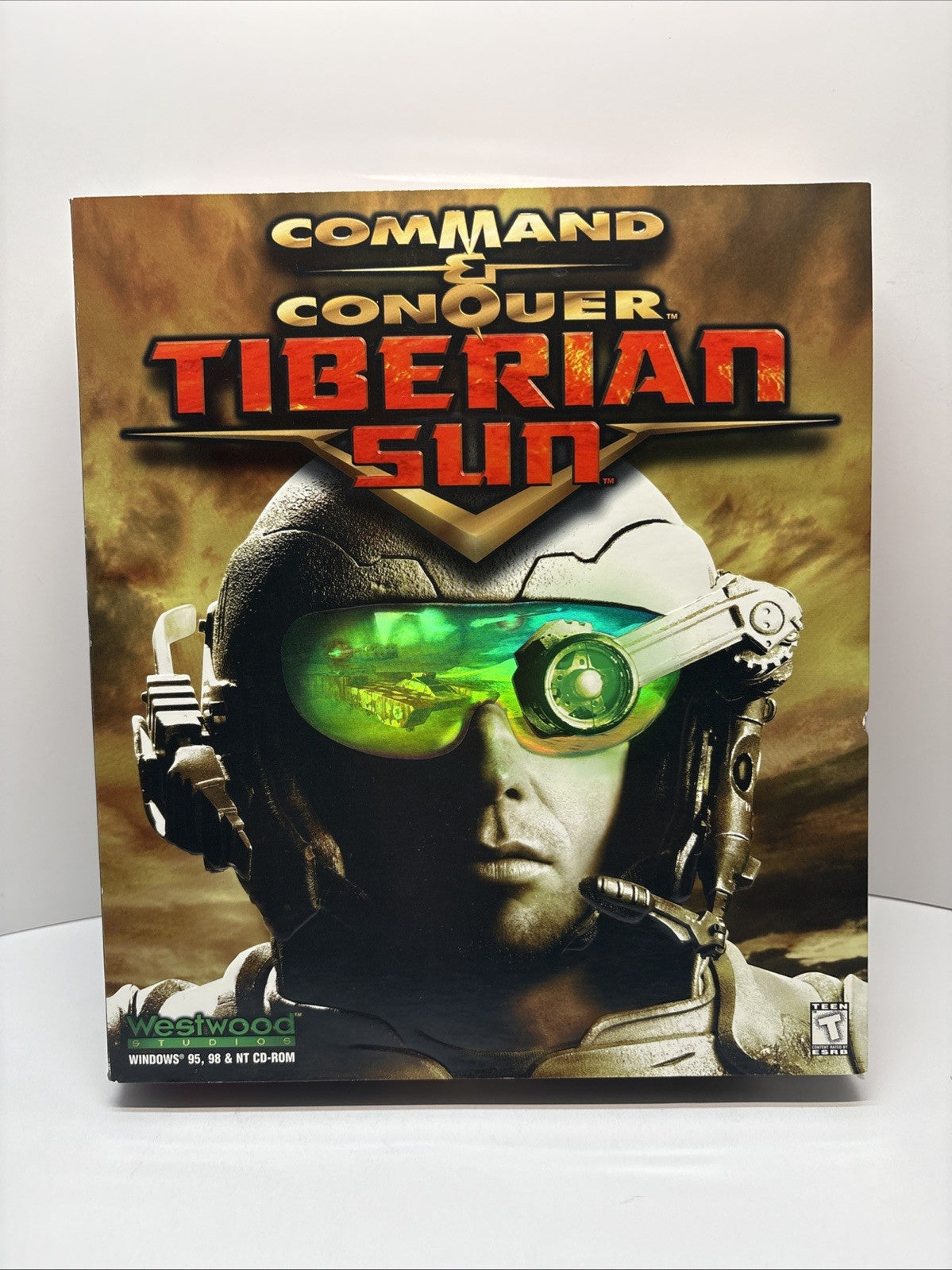 Command & Conquer Tiberian Sun (1999) PC Game Big Box Westwood Studios