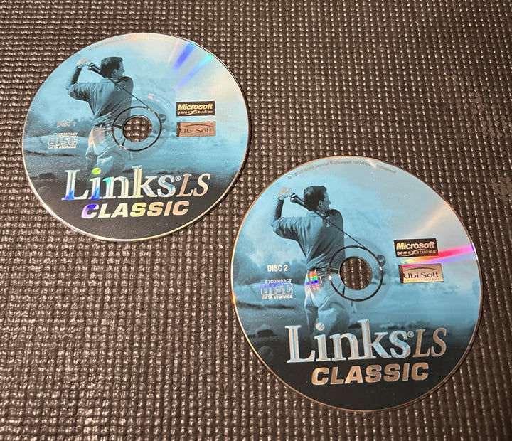 Links LS Classic (2-Disc PC CD-ROM, 2001) Windows 95, 98, NT & XP - Discs Only