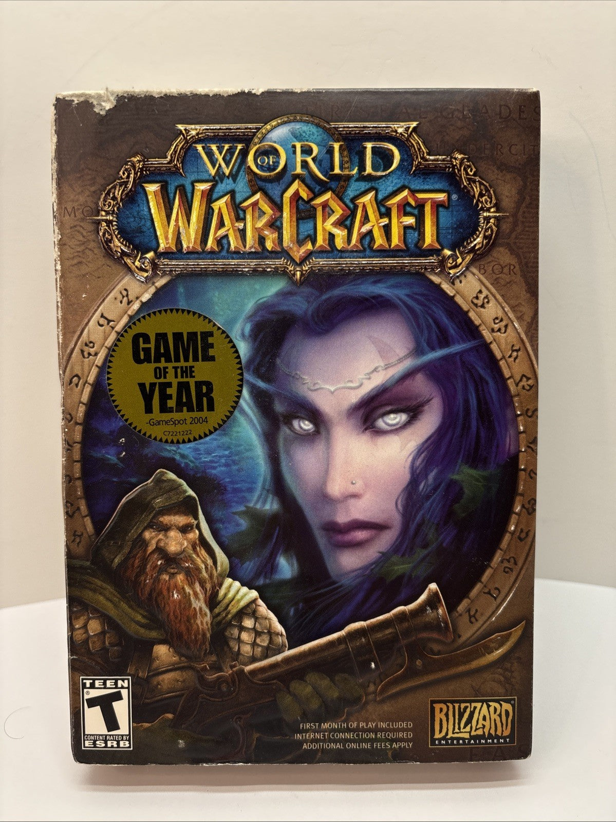 World of Warcraft - (2004) - PC Video Game - Small Box With Damage See Pictures