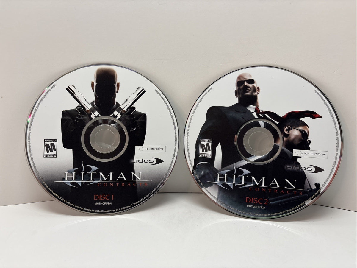 Hitman Contracts PC Game PC CD-ROM - Discs Only (2)