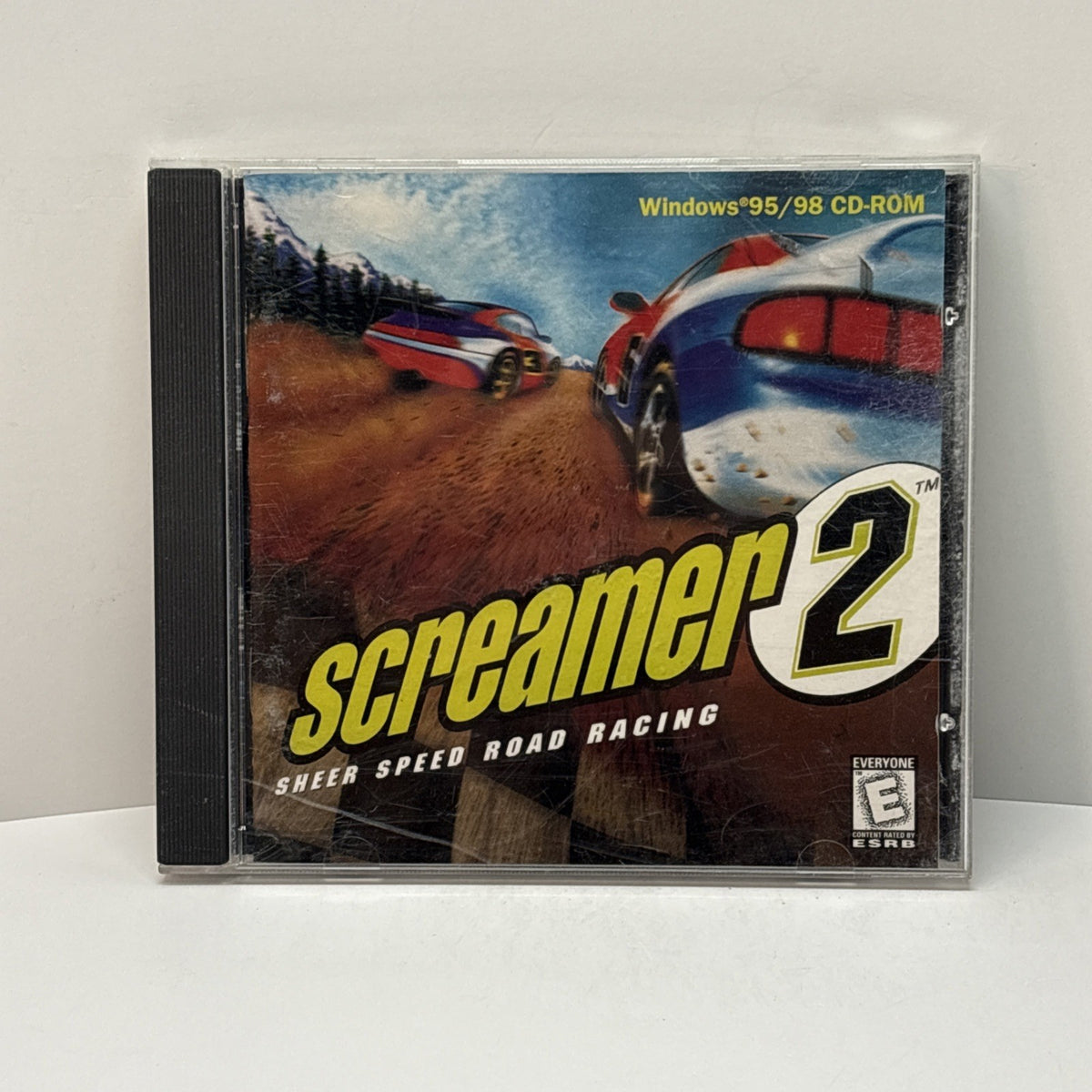Screamer 2 Sheer Speed Road Racing Windows PC Game Virgin Interactive 1996