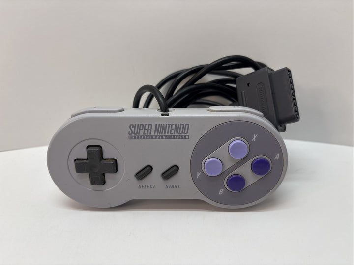 Official Super Nintendo SNES SNS-005 OEM Controller Gray Authentic - Tested!