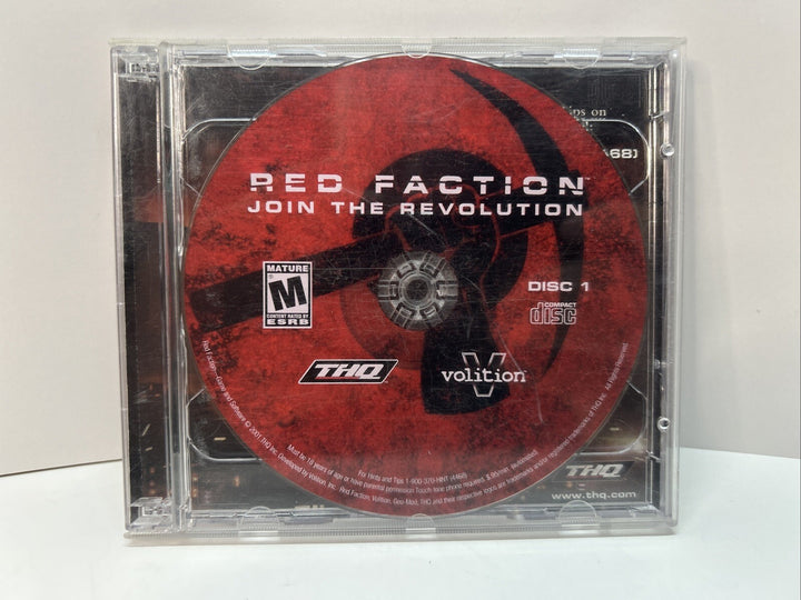 RED FACTION Join the Revolution (2001) - Original - PC Game