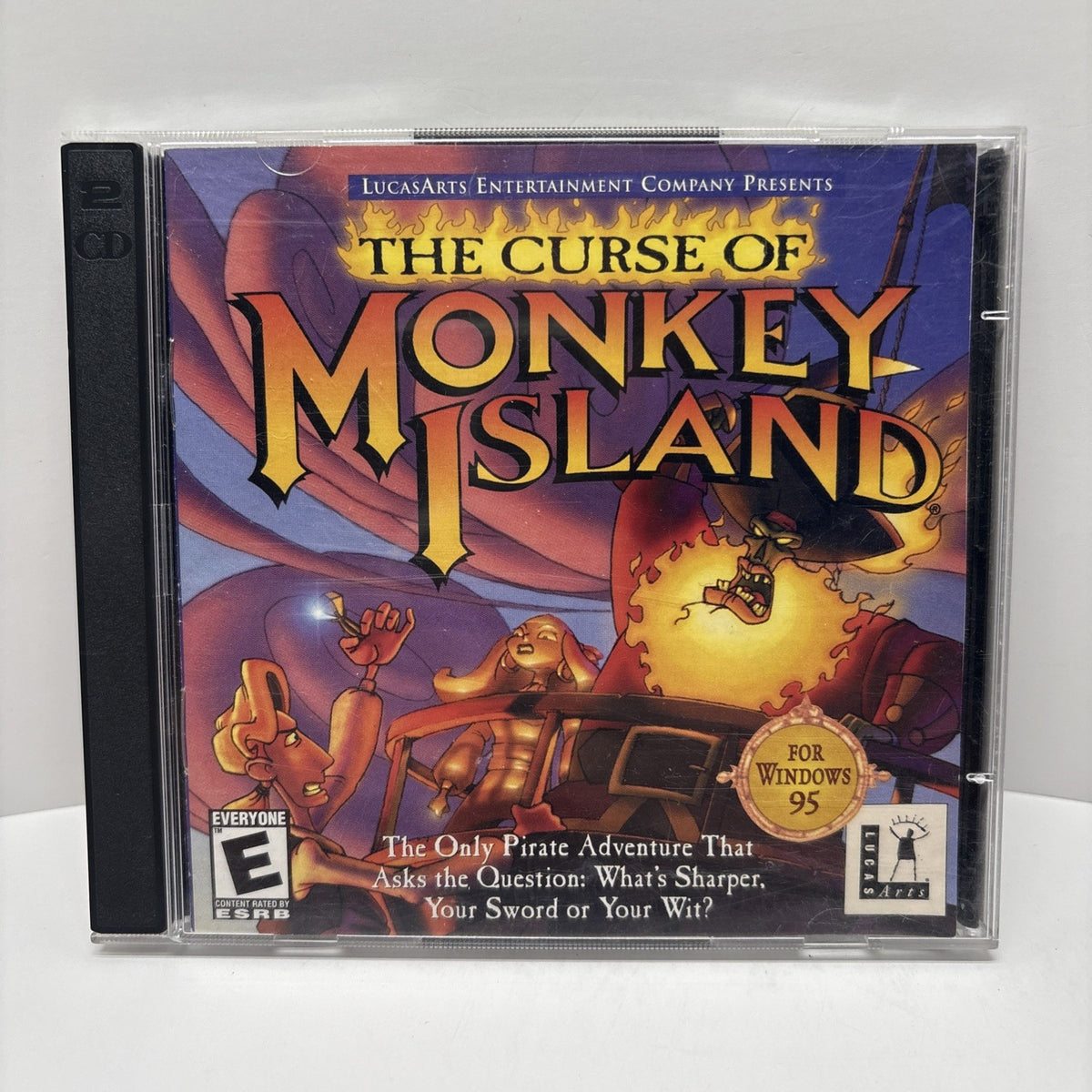 The Curse of Monkey Island (PC Game CD-ROM, 1997, LucasArts)  ~  Complete/CIB