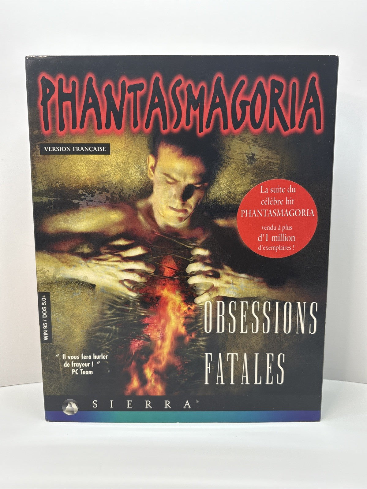 Phantasmagoria 2 Obsessions Fatales Big Box PC version française complet RARE