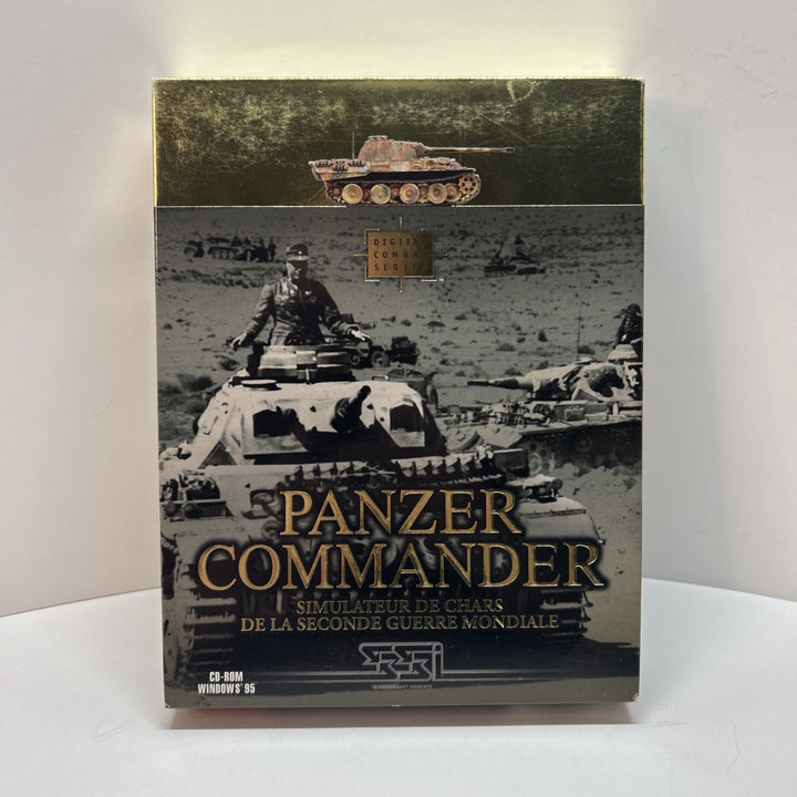 Panzer Commander World War II Tank Simulator 1998 PC Big Box - French Français