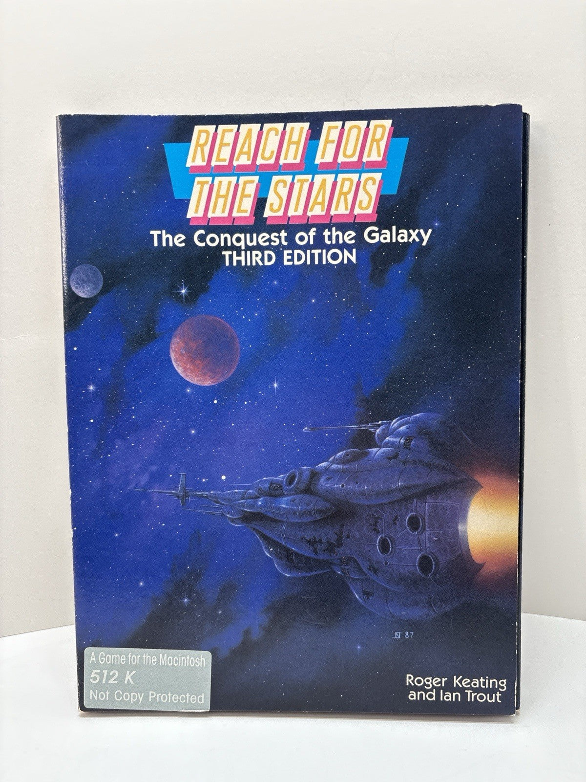Reach for the Stars Third Edition (Mac) – Strategy – SSG 1987 – Complete in Box